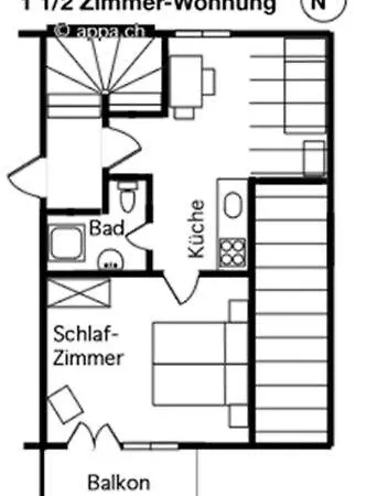 Apartment Oeystrasse 10a